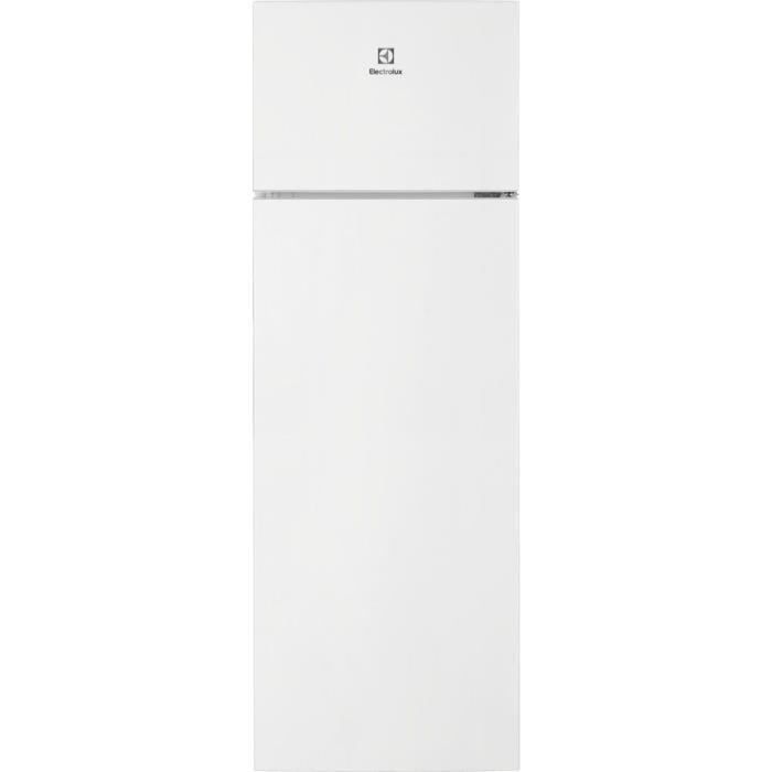 ELECTROLUX LTB1AF28W0 - Réfrigérateur congélateur haut - 281L (240+41) - Froid statique - A+ - L55,1cm x H 161cm - Blanc - Photo n°1