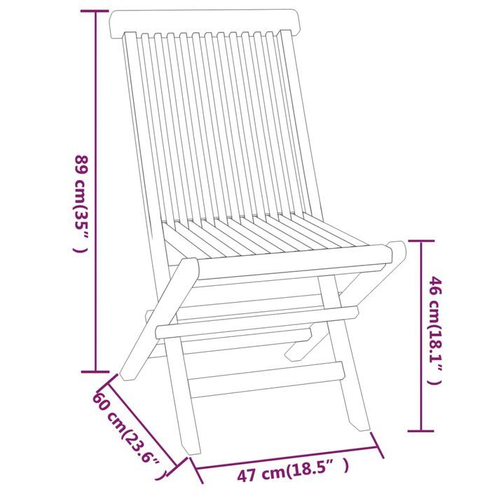 Ensemble à manger de jardin 3 pcs Bois de teck massif - Photo n°9