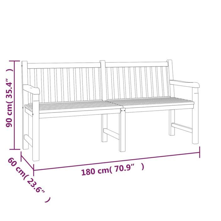 Ensemble à manger de jardin 4 pcs Bois de teck massif - Photo n°10