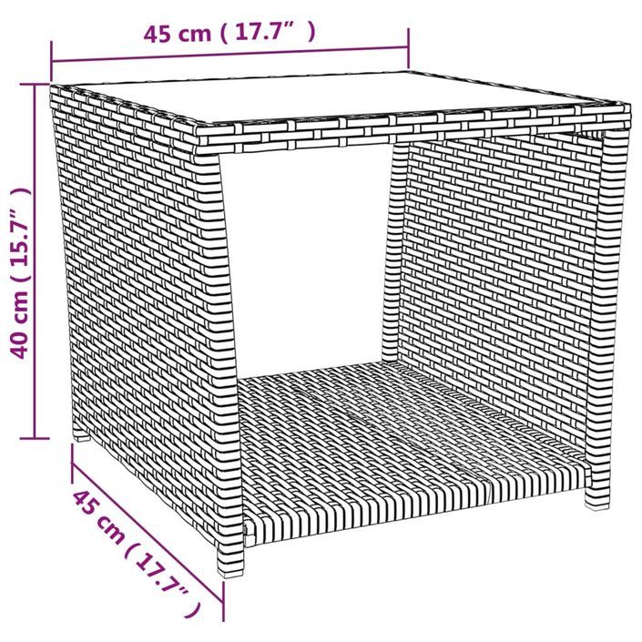 Ensemble à manger de jardin avec coussins 3 pcs Noir - Photo n°6