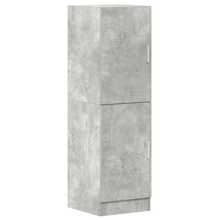 Ensemble d'armoires de cuisine 3 pcs gris béton - Photo n°6