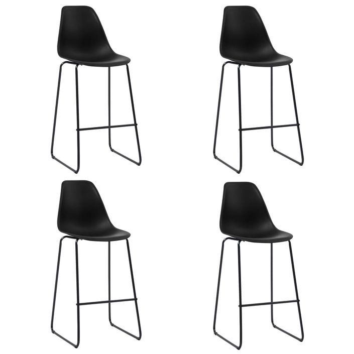 Ensemble de bar 5 pcs Plastique Noir 7 - Photo n°7