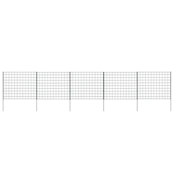 Ensemble de clôture d'étang 77,5x64 cm Vert - Photo n°1