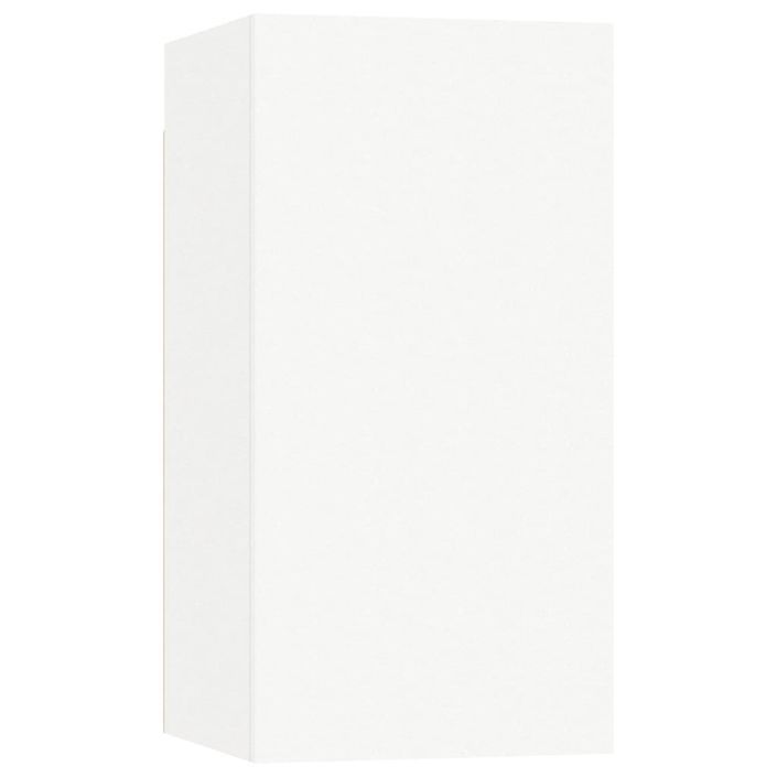 Ensemble de meuble TV 4 pcs Blanc 15 - Photo n°4