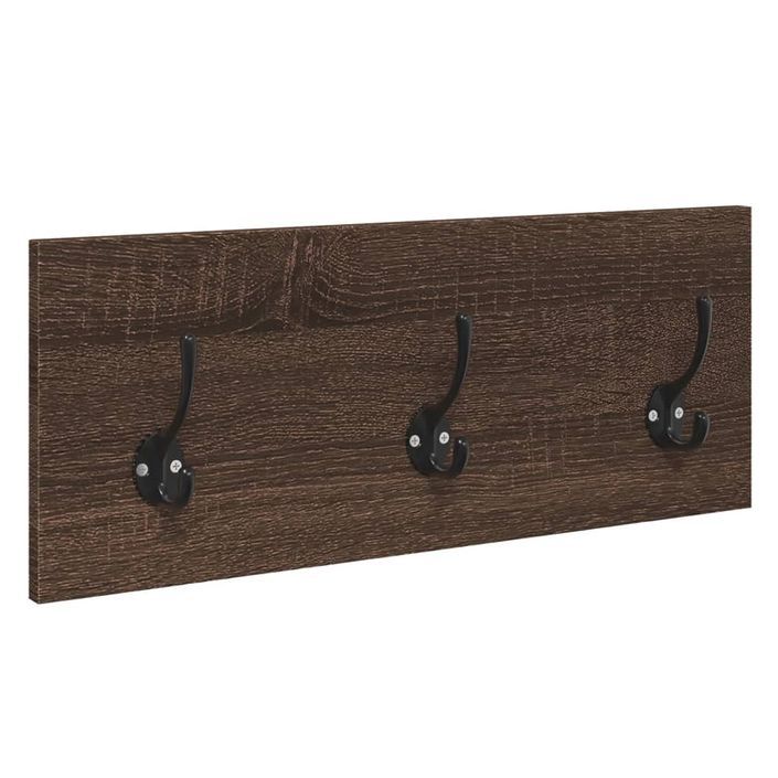 Ensemble de meubles de couloir 4 pcs chêne marron - Photo n°5