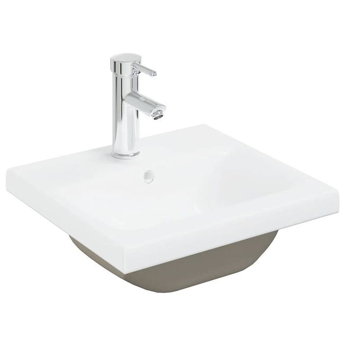 Ensemble de meubles de salle de bain 2 pcs chêne sonoma - Photo n°6