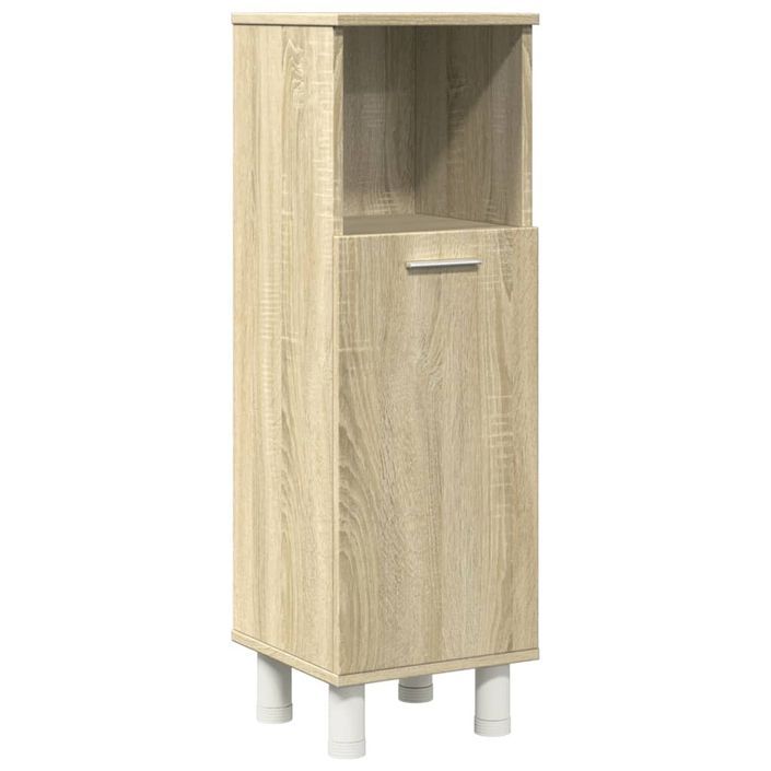 Ensemble de meubles de salle de bain 3 pcs chêne sonoma - Photo n°6