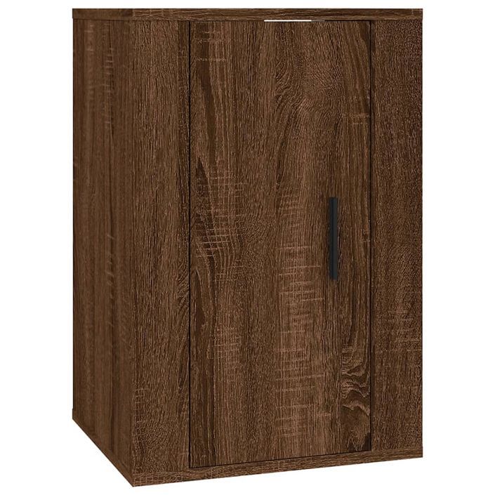 Ensemble de meubles TV 2 pcs Chêne marron Bois d'ingénierie - Photo n°6