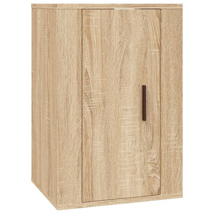 Ensemble de meubles TV 2 pcs chêne sonoma bois d'ingénierie - Photo n°4