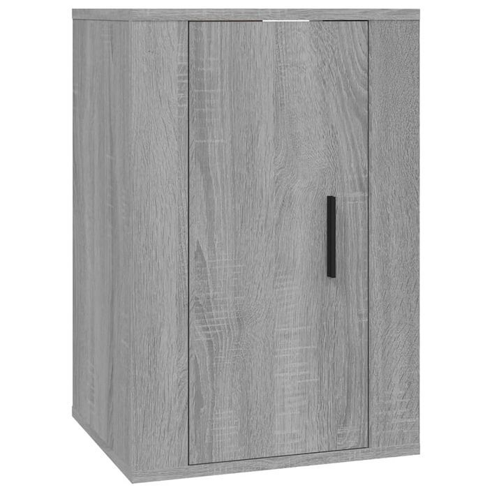 Ensemble de meubles TV 2 pcs Sonoma gris Bois d'ingénierie - Photo n°6