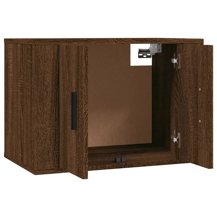 Ensemble de meubles TV 3 pcs Chêne marron Bois d'ingénierie - Photo n°5