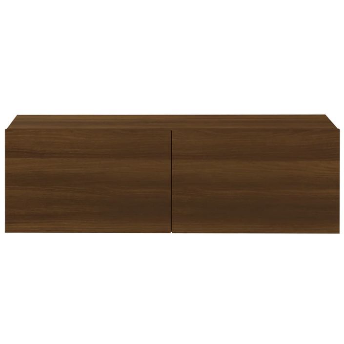 Ensemble de meubles TV 3 pcs Chêne marron Bois d'ingénierie - Photo n°6