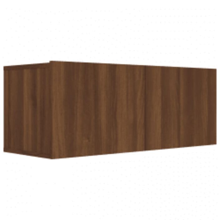 Ensemble de meubles TV 3 pcs Chêne marron Bois d'ingénierie - Photo n°5