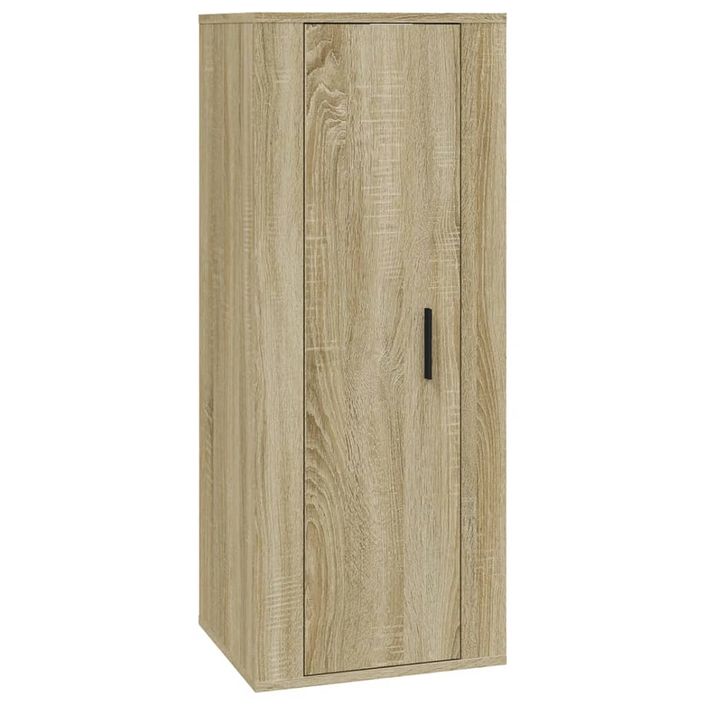 Ensemble de meubles TV 3 pcs Chêne sonoma Bois d'ingénierie - Photo n°5