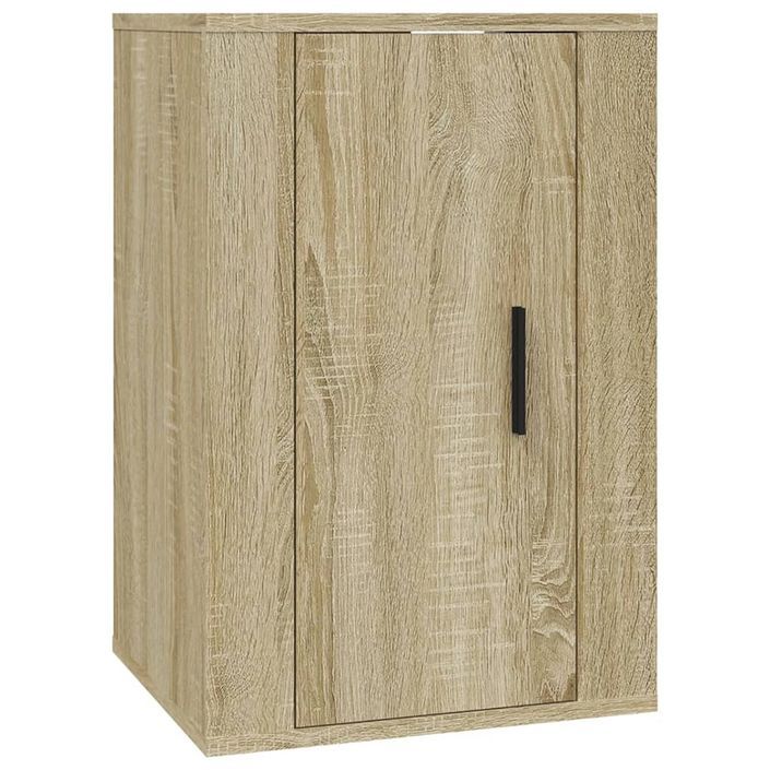 Ensemble de meubles TV 3 pcs Chêne sonoma Bois d'ingénierie - Photo n°6