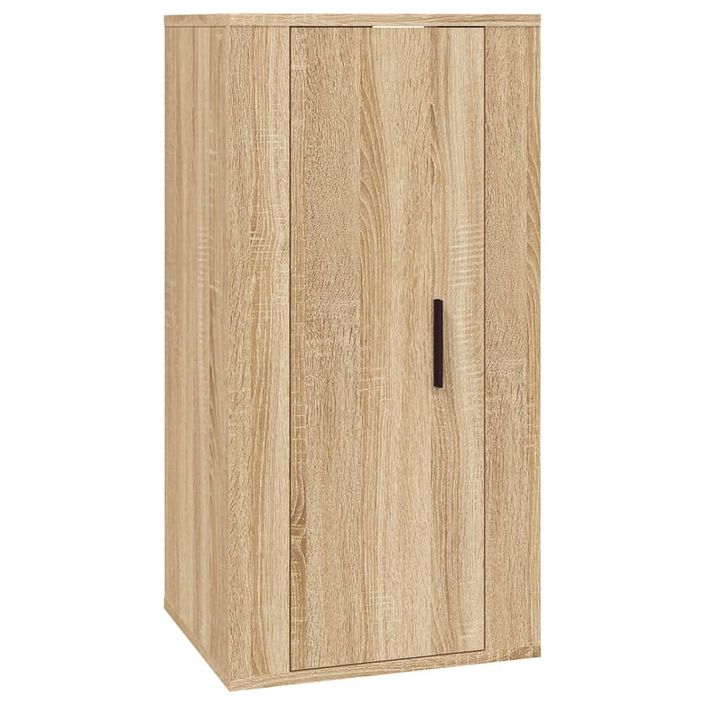 Ensemble de meubles TV 3 pcs Chêne sonoma Bois d'ingénierie - Photo n°5