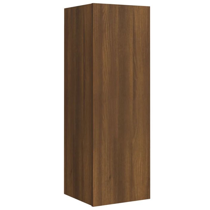 Ensemble de meubles TV 4 pcs Chêne marron Bois d'ingénierie - Photo n°9