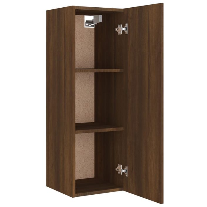 Ensemble de meubles TV 4 pcs Chêne marron Bois d'ingénierie - Photo n°10