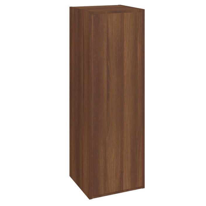 Ensemble de meubles TV 4 pcs Chêne marron Bois d'ingénierie - Photo n°9