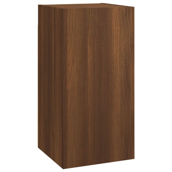 Ensemble de meubles TV 4 pcs Chêne marron Bois d'ingénierie - Photo n°6