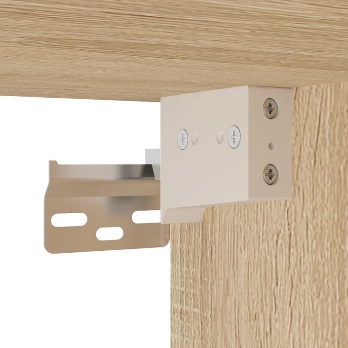 Ensemble de meubles TV 4 pcs Chêne sonoma Bois d'ingénierie - Photo n°6