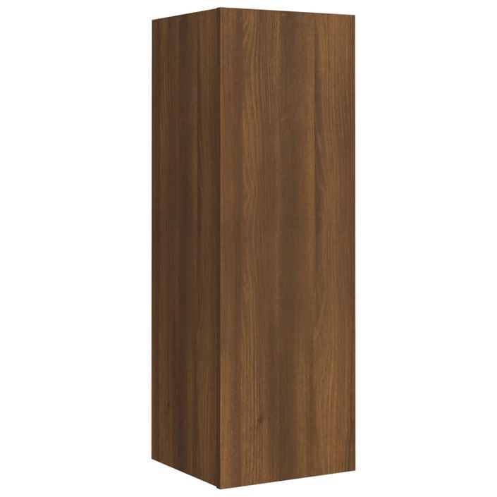 Ensemble de meubles TV 5 pcs Chêne marron Bois d'ingénierie - Photo n°7