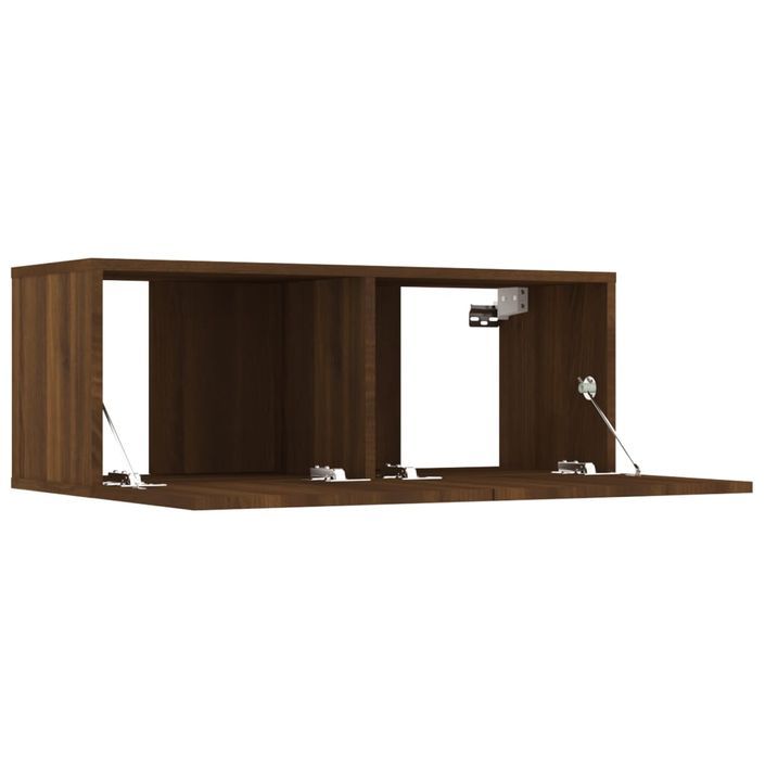 Ensemble de meubles TV 5 pcs Chêne marron Bois d'ingénierie - Photo n°8