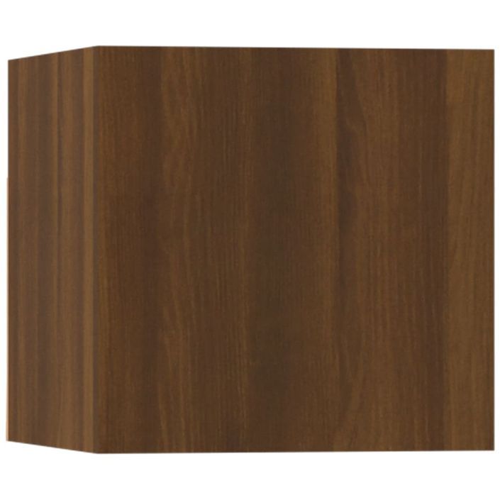 Ensemble de meubles TV 5 pcs Chêne marron Bois d'ingénierie - Photo n°11