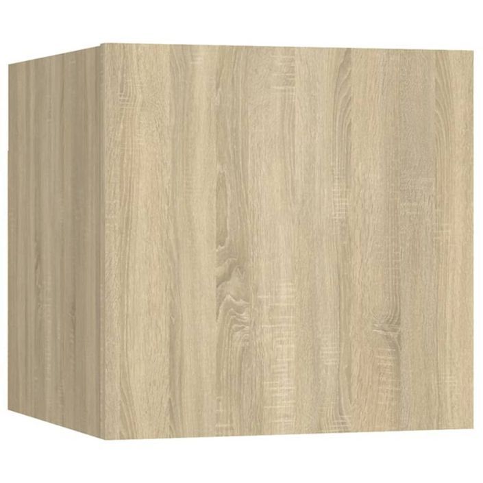 Ensemble de meubles TV 5 pcs Chêne sonoma Bois d'ingénierie - Photo n°5