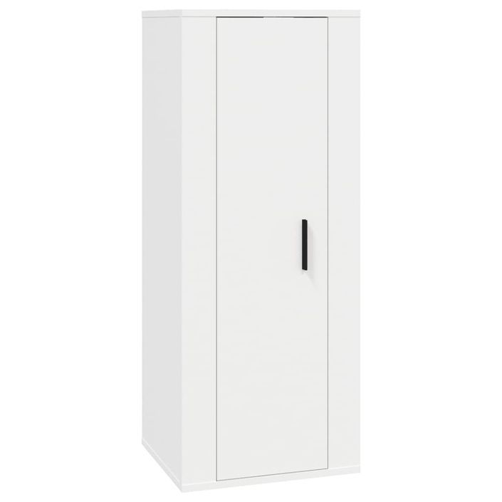 Ensemble de meubles TV 6 pcs Blanc Bois d'ingénierie - Photo n°5