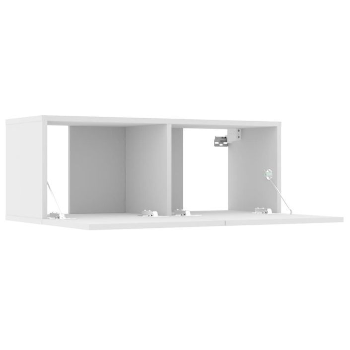 Ensemble de meubles TV 6 pcs Blanc Bois d'ingénierie - Photo n°7