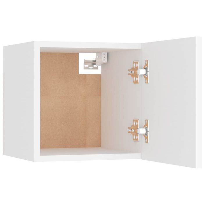 Ensemble de meubles TV 6 pcs Blanc Bois d'ingénierie - Photo n°9