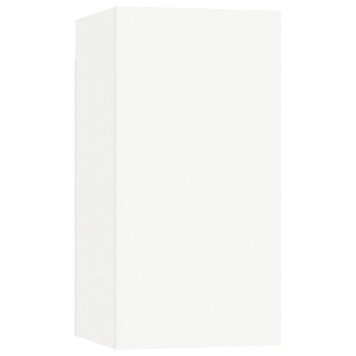 Ensemble de meubles TV 6 pcs Blanc Bois d'ingénierie - Photo n°5