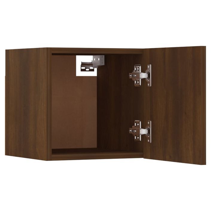 Ensemble de meubles TV 6 pcs Chêne marron Bois d'ingénierie - Photo n°9