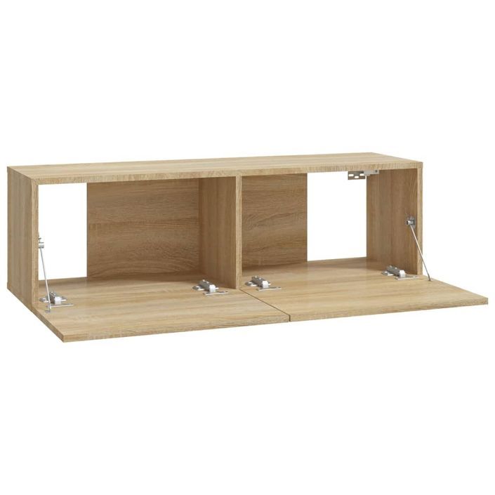 Ensemble de meubles TV 6 pcs Chêne sonoma Bois d'ingénierie - Photo n°7