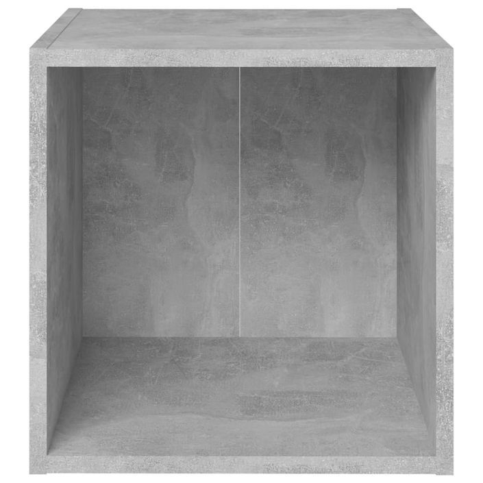 Ensemble de meubles TV 6 pcs Gris béton 3 - Photo n°7