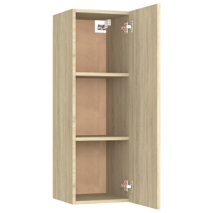 Ensemble de meubles TV 8 pcs Chêne sonoma Bois d'ingénierie - Photo n°8