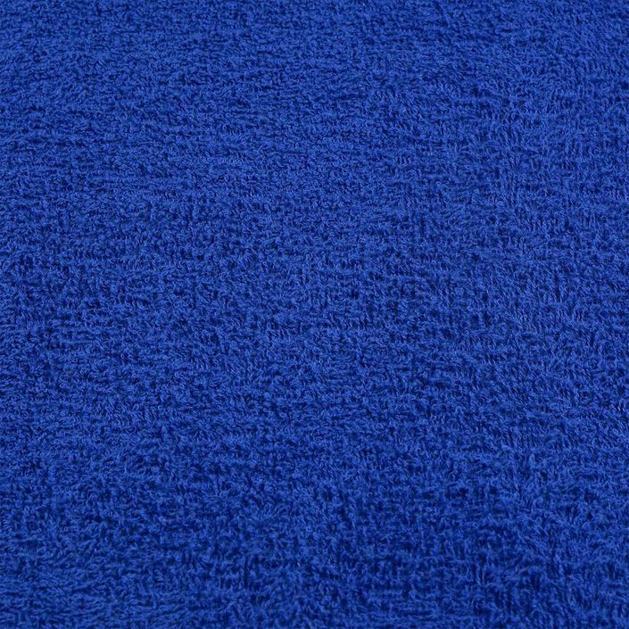 Ensemble de serviettes 12 pcs bleu 360 g/m² 100% coton - Photo n°5