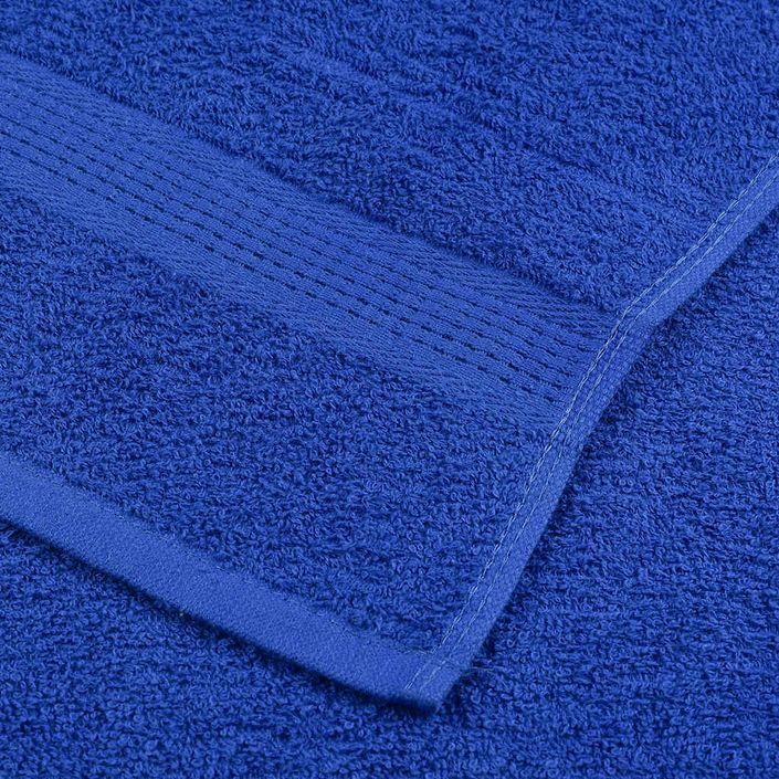 Ensemble de serviettes 6 pcs bleu 360 g/m² 100% coton - Photo n°6