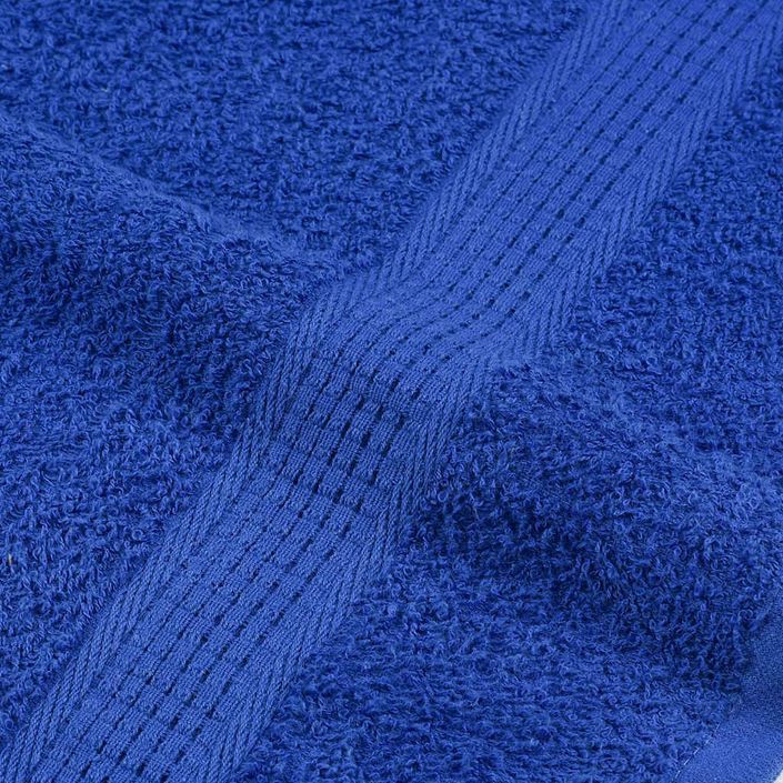 Ensemble de serviettes 8 pcs bleu 360 g/m² 100% coton - Photo n°7