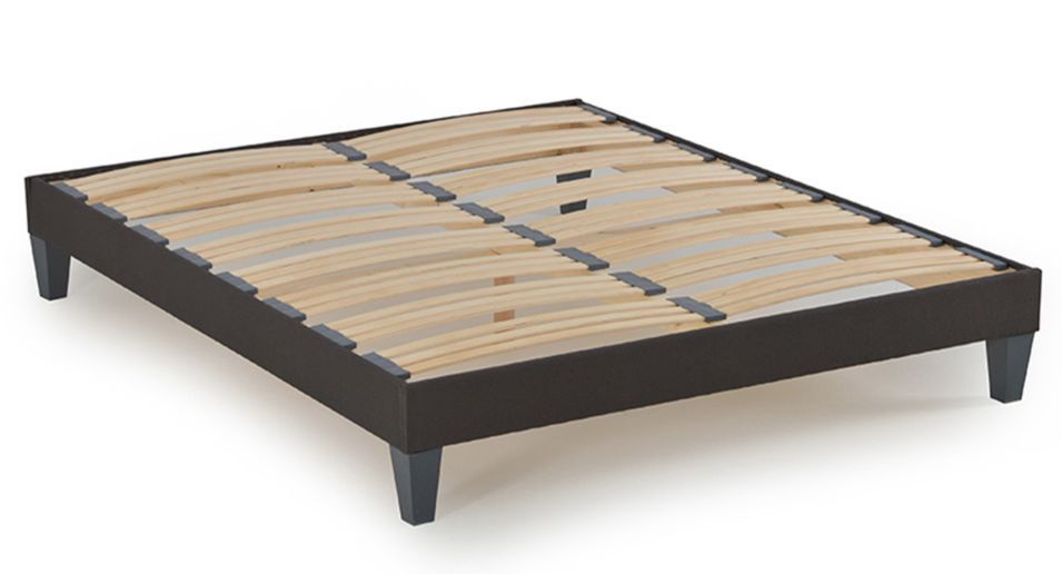 Ensemble matelas ferme 30 cm à ressorts ensachés et sommier 30 cm en bois Privilège - Photo n°6