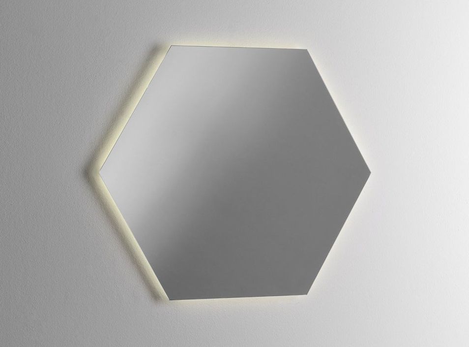 Ensemble meuble de salle de bain 1 tiroir laqué blanc et miroir à LED Kyo L 120 cm - Photo n°4