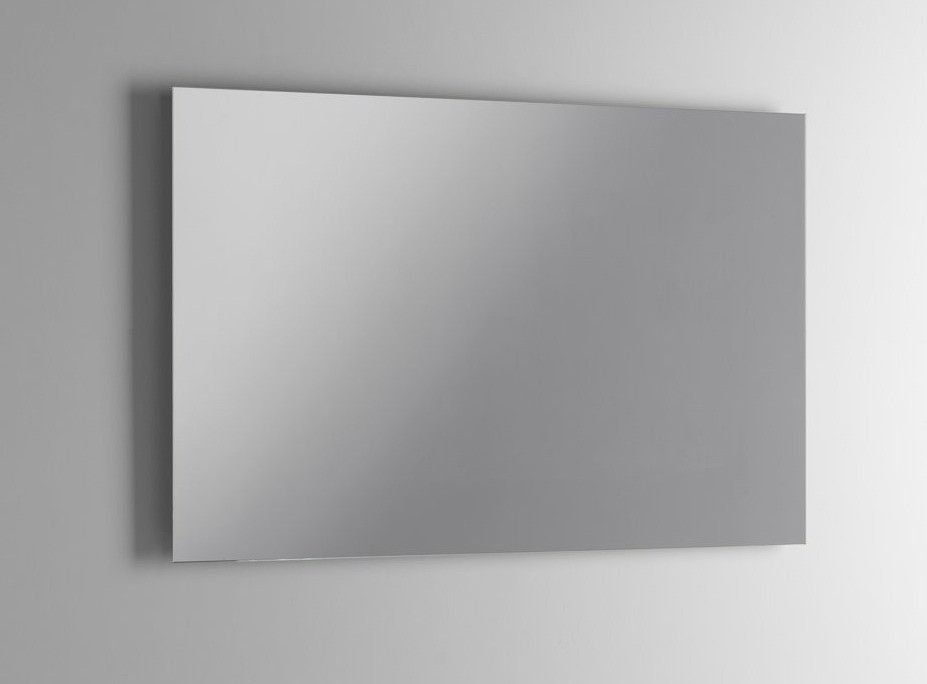 Ensemble meuble de salle de bain 2 tiroirs bois blanc et miroir à LED Oga L 90 cm - Photo n°4