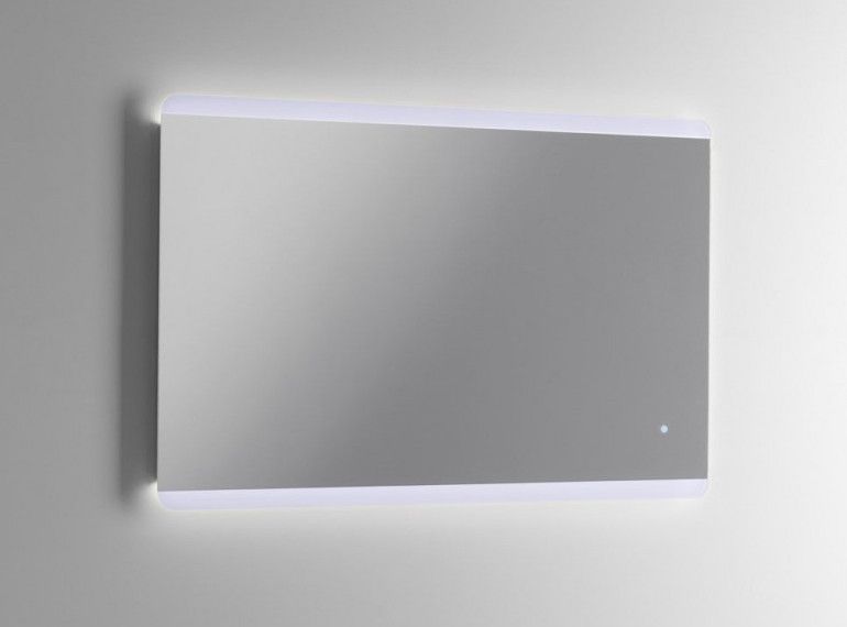 Ensemble meuble de salle de bain 2 tiroirs bois clair et miroir à LED Teph L 170 cm - Photo n°2