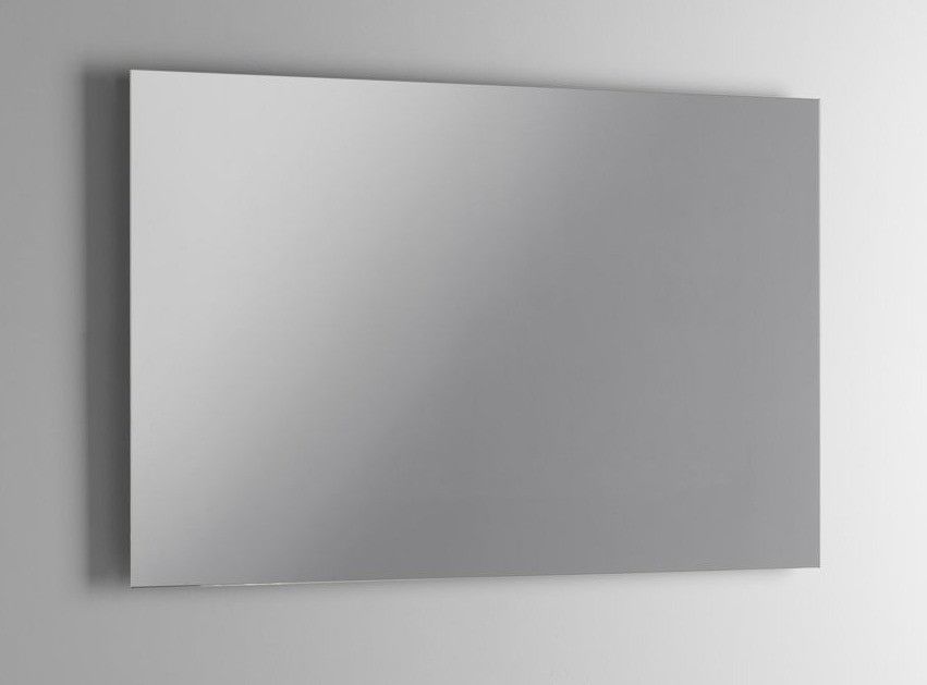 Ensemble meuble de salle de bain 2 tiroirs gris oxyde et miroir à LED Mola L 90 cm - Photo n°3