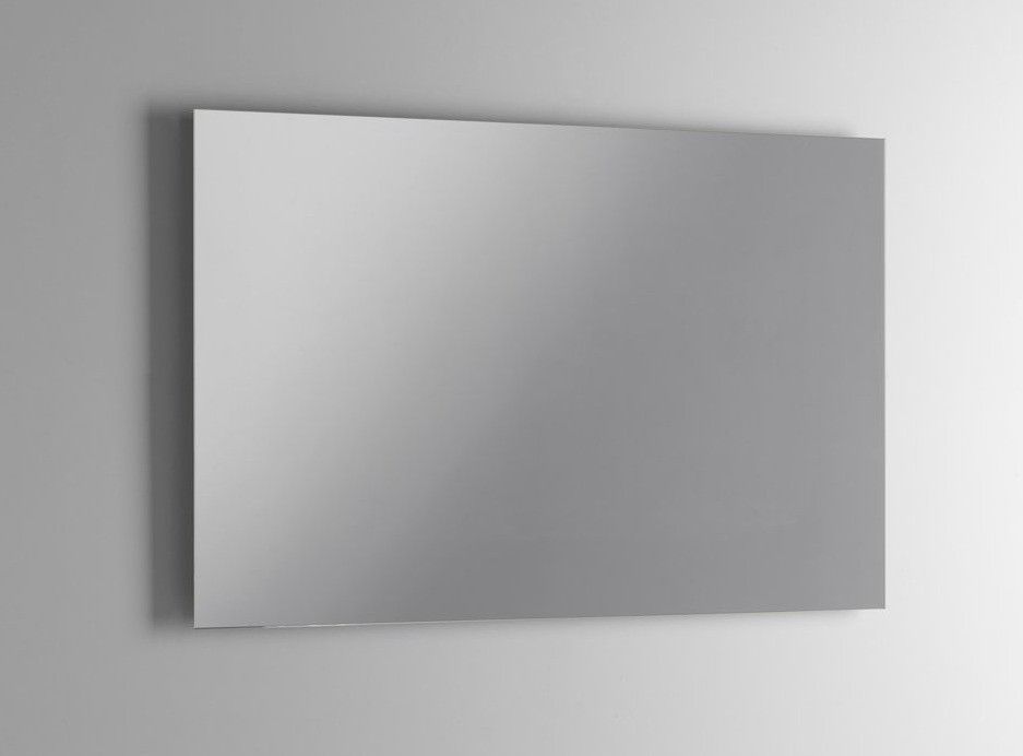 Ensemble meuble de salle de bain 2 tiroirs laqué blanc et gris et miroir à LED Oga L 90 cm - Photo n°4