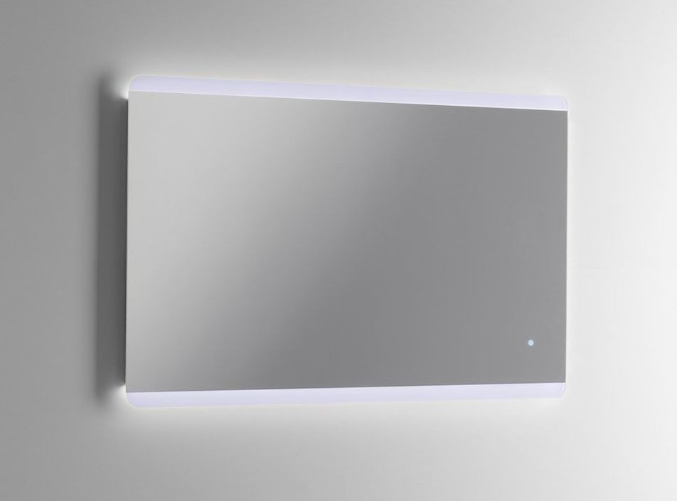 Ensemble meuble de salle de bain 2 tiroirs laqué blanc mat et miroir à LED Teph L 170 cm - Photo n°3