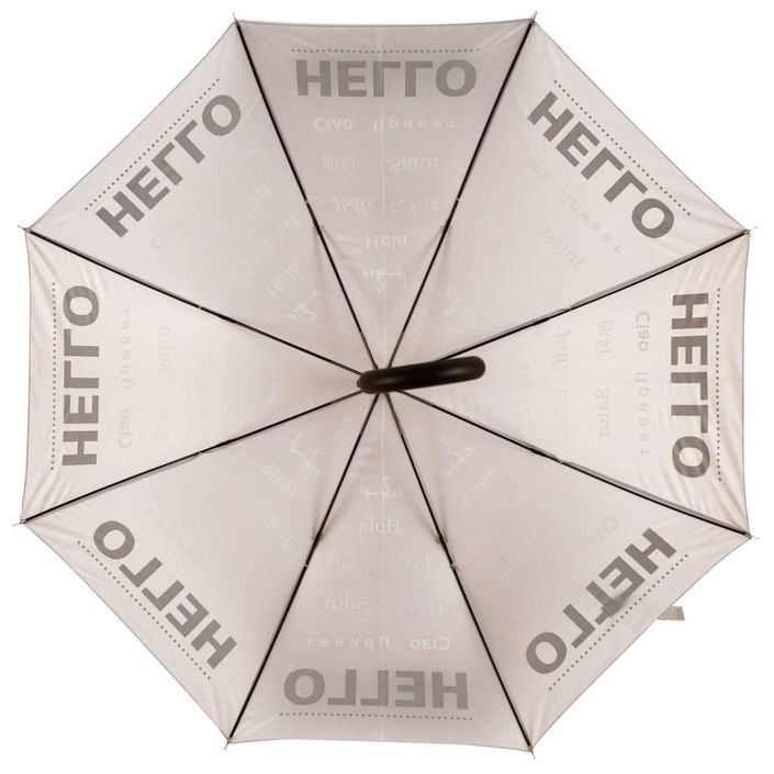 Esschert Design Parapluie réfléchissant Hello - Photo n°4