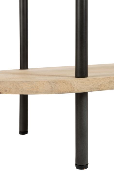 Etagère 5 étages bois de manguier naturel Eli L 105 cm - Photo n°5