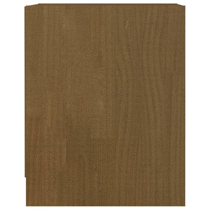 Étagère avec niche ou table de chevet en bois de pin massif - Élégance et praticité au quotidien - Photo n°5
